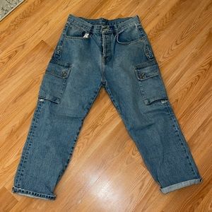 Carmar High Waisted Carpenter Denim Jeans